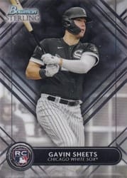2022 Bowman Sterling Base Set Gavin Sheets #BSR-1 card