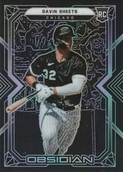 2022 Panini Chronicles Obsidian Gavin Sheets #11 card