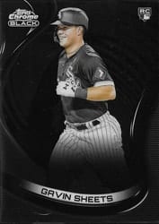 2022 Topps Chrome Black Base Set Gavin Sheets #70 card