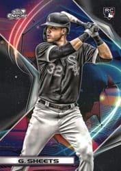 2022 Topps Cosmic Chrome Base Set Gavin Sheets #177 card