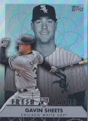 2022 Topps Fresh Faces Gavin Sheets #FF-16 card