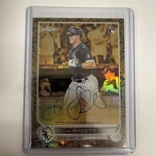 2022 Topps Gilded Collection Gold Etch Refractor Autographs Gavin Sheets #GEA-GSH card