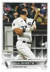2022 Topps UK Edition Base Set Gavin Sheets #10 card