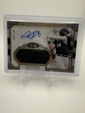 2024 Topps Tier One Autographed Jumbo Relics Gavin Sheets #AT1JR-GS card
