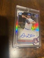 2022 Bowman Chrome Prospect Autographs Gavin Stone #CPA-GS card