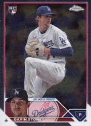 2023 Topps Chrome Update Base Set Gavin Stone #USC201 card