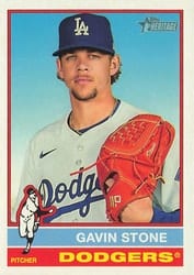 2025 Topps Heritage Base Set Gavin Stone #439 card