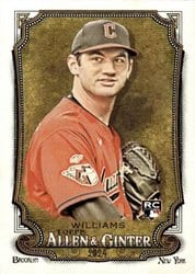2024 Topps Allen & Ginter Base Set Gavin Williams #23 card