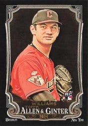 2024 Topps Allen & Ginter X Base Set Gavin Williams #23 card