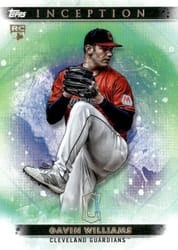 2024 Topps Inception Base Set Gavin Williams #18 card