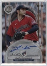 2024 Topps Tribute League Inauguration Autographs Gavin Williams #LIA-GW card