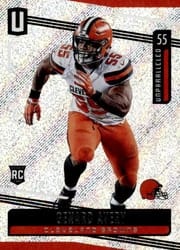 2019 Panini Unparalleled Base Set Genard Avery #51 card