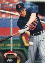 1992 Stadium Club Base Set Gene Larkin #66 card