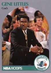 1990-91 Hoops Base Set Gene Littles #307 card
