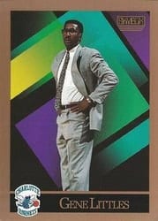 1990-91 SkyBox Base Set Gene Littles #303 card