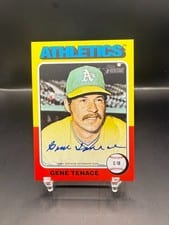 2024 Topps Heritage Mini Real One Mini Autographs Gene Tenace #ROA-GT card
