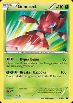 BW Black Star Promos Genesect #BW99 card