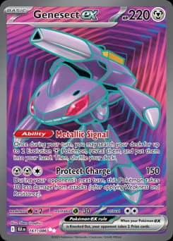 2025 Black Bolt Genesect ex #161 card