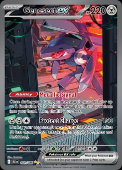 2025 Black Bolt Genesect ex #169 card