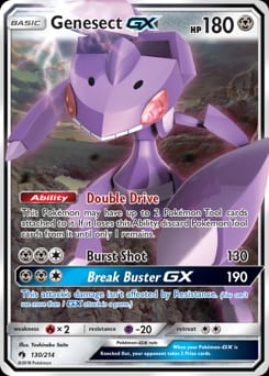 Lost Thunder Genesect-GX #130 card