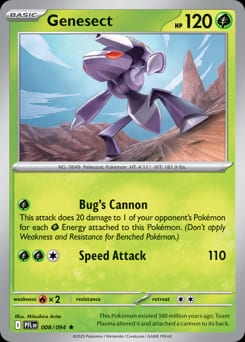 Phantasmal Flames Genesect #8 card