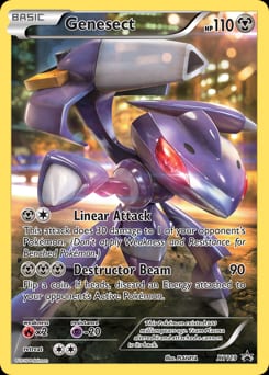 XY Black Star Promos Genesect #XY119 card
