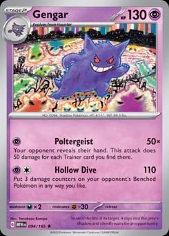 2023 151 Gengar #94 card