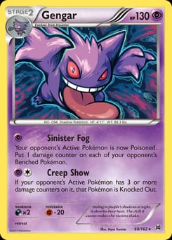2015 BREAKthrough Gengar #60 card