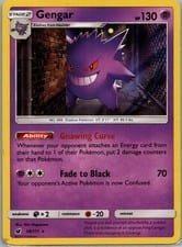 2017 Crimson Invasion Gengar #38 card