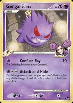 Rising Rivals Gengar GL #40 card
