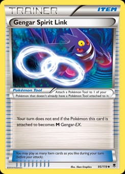 2014 Phantom Forces Gengar Spirit Link #95 card
