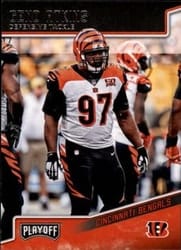 2018 Panini Playoff Base Set Geno Atkins #42 card