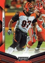 2019 Panini Playoff Base Set Geno Atkins #34 card