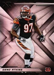 2019 Panini XR Base Set Geno Atkins #95 card