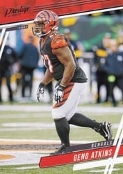2020 Panini Prestige Base Set Geno Atkins #15 card