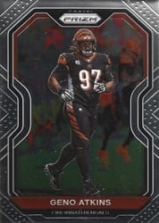 2020 Panini Prizm Base Set Geno Atkins #51 card
