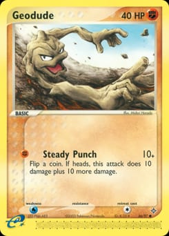 Dragon Geodude #56 card