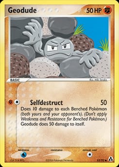 Legend Maker Geodude #53 card
