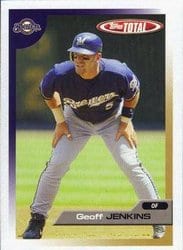 2005 Topps Total Base Set Geoff Jenkins #35 card
