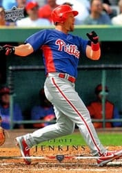 2008 Upper Deck Base Set Geoff Jenkins #612 card
