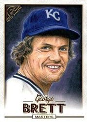 2018 Topps Gallery Base Set George Brett #164 card