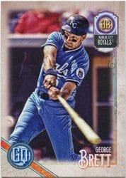 2018 Topps Gypsy Queen Base Set George Brett #304 card