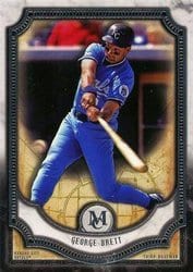 2018 Topps Museum Collection Base Set George Brett #62 card