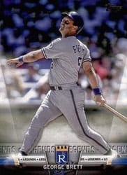 2018 Topps Topps Salute (Series One) George Brett #TS-41 card