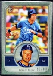 2018 Topps Transcendent Collection Base George Brett #13 card
