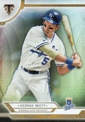 2018 Topps Triple Threads Base Set George Brett #78 card