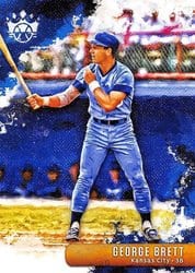 2019 Panini Diamond Kings Base Set George Brett #137 card
