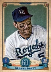 2019 Topps Gypsy Queen Base Set George Brett #315 card