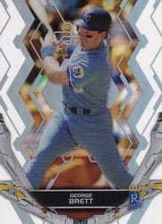 2019 Topps High Tek Base Set George Brett #30 card