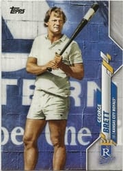 2020 Topps Base Set George Brett #35b card